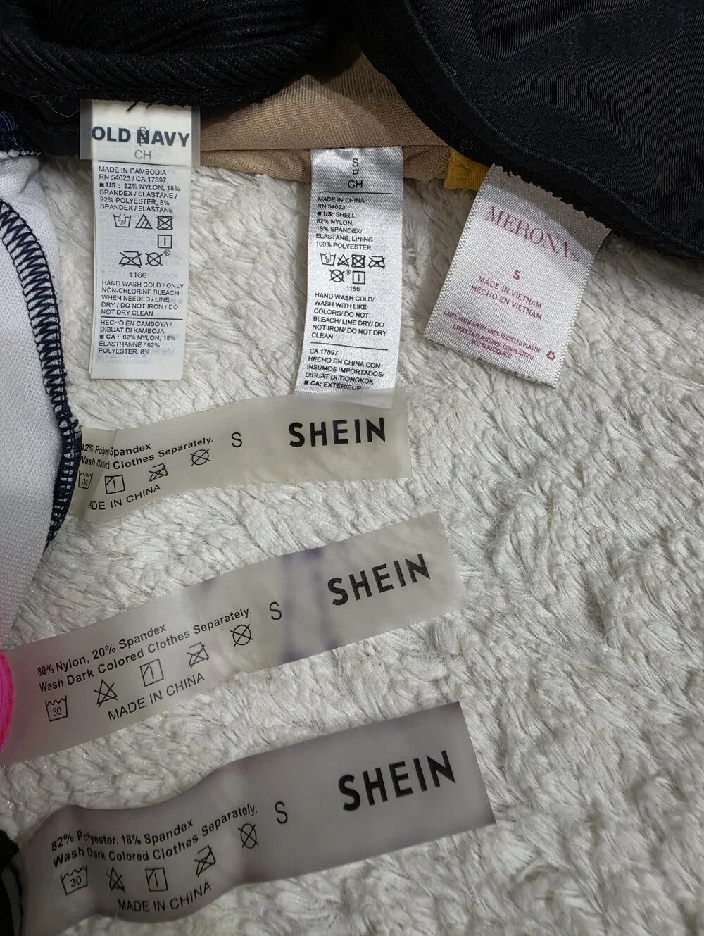 Lot Of 6 Bikini Swim Items Cover-up Skirt Tops & Bottoms Swimwear Size Small
